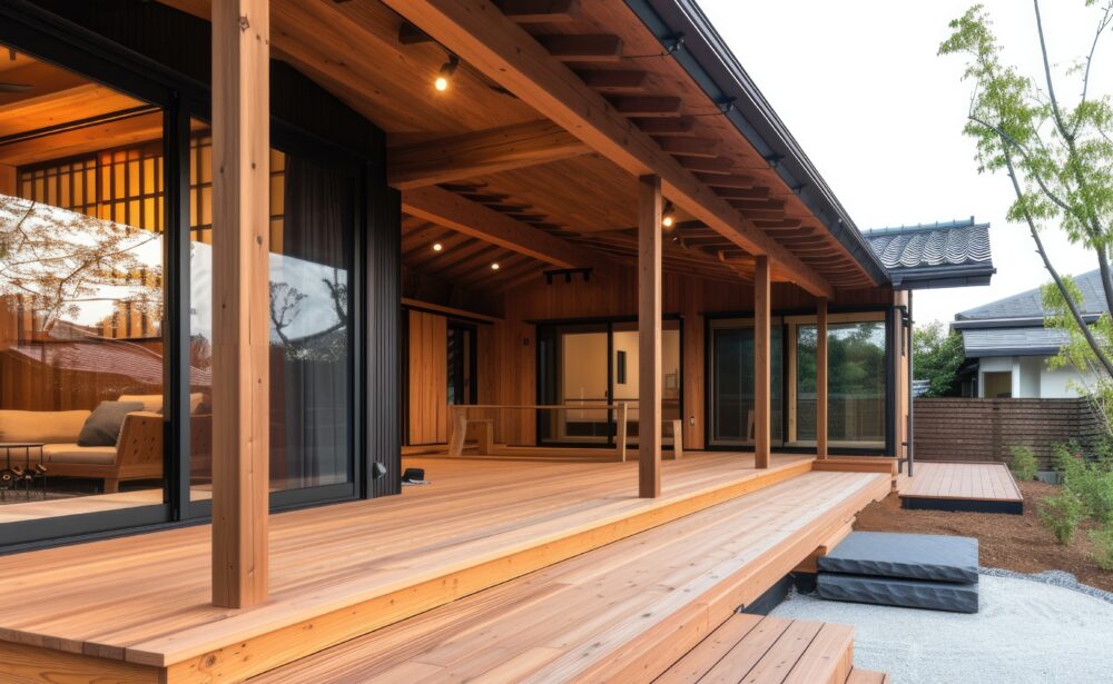 Nettoyage de pergola en bois dans le Brabant wallon